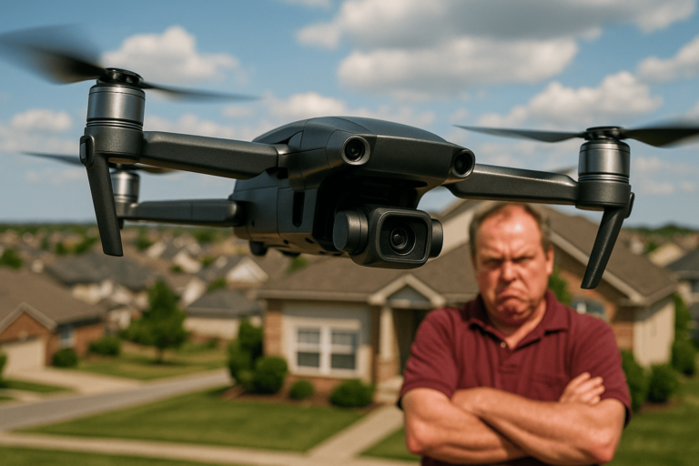 Close up of a sleek drone in mid flight against th 1764676137415 min