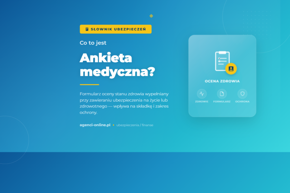Ankieta medyczna 2 Ankieta medyczna