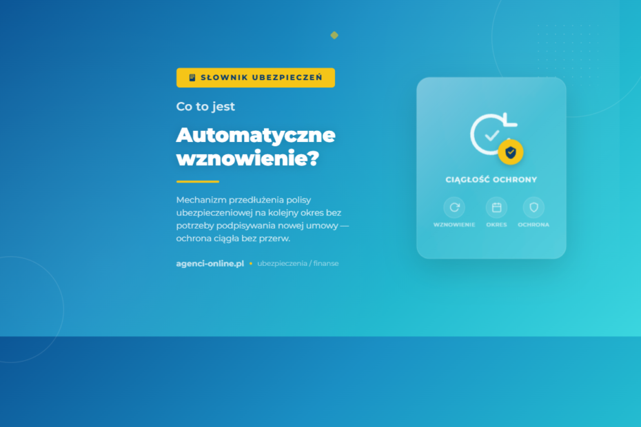 Automatyczne wznowienie 5 automatyczne wznowienie