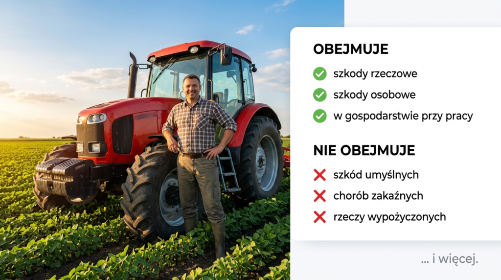 OC gospodarstwa rolnego - co obejmuje obowiązkowe ubezpieczenie rolników, a czego nie? 2 OC gospodarstwa rolnego - co obejmuje