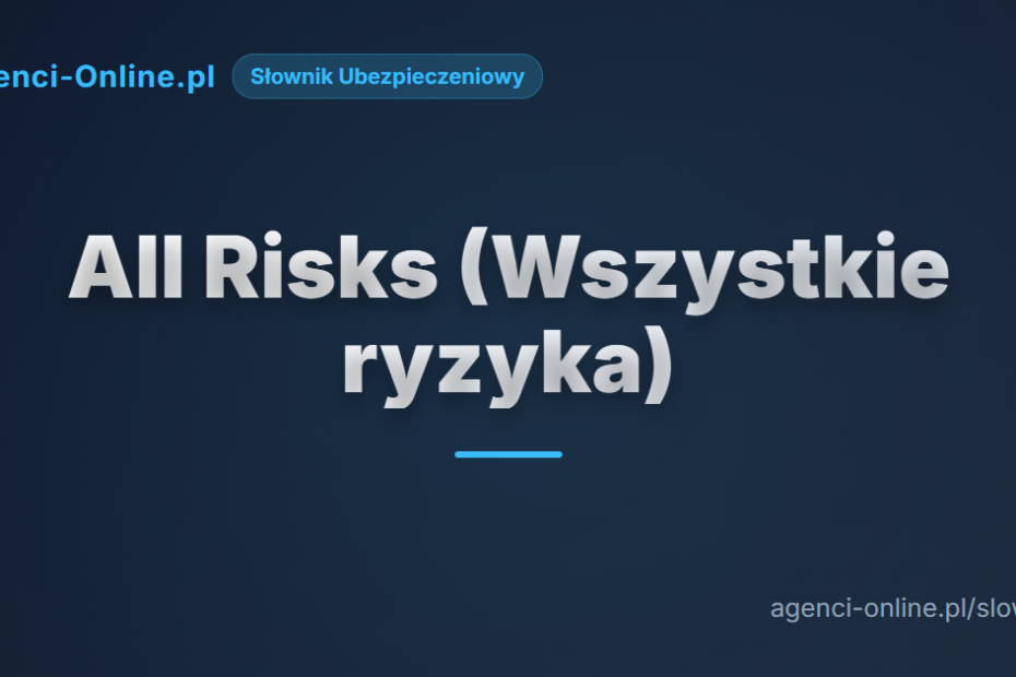 all risks wszystkie ryzyka