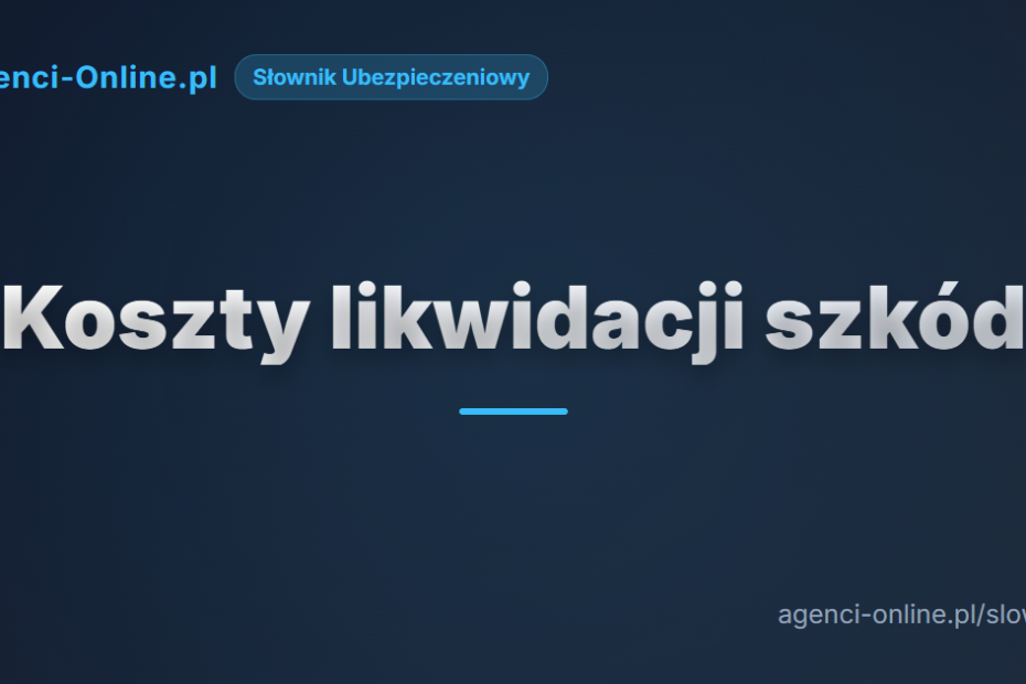 Koszty likwidacji szkód 5 koszty likwidacji szkd