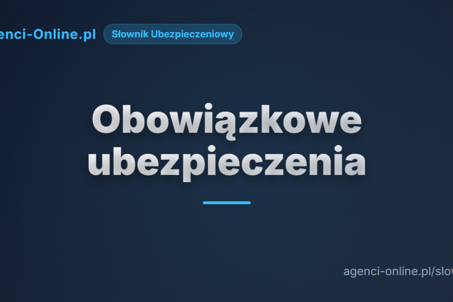 obowizkowe ubezpieczenia