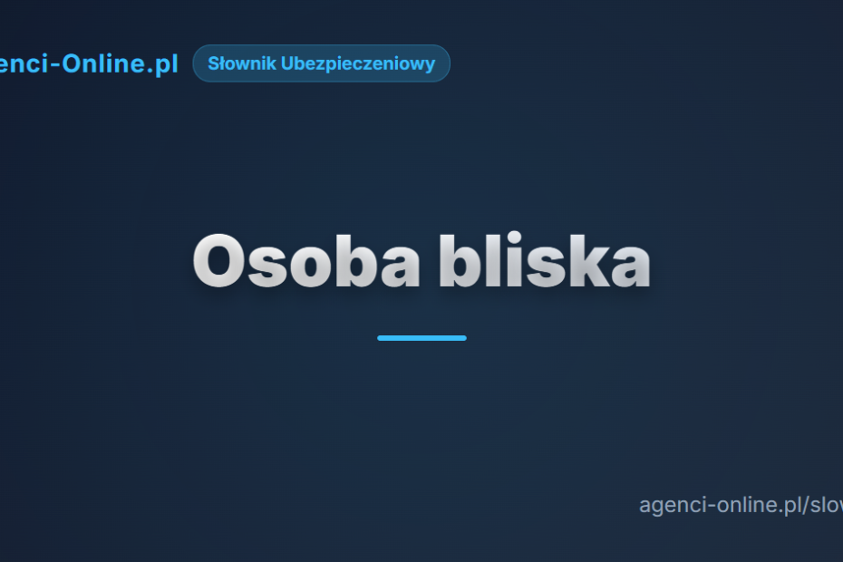 osoba bliska