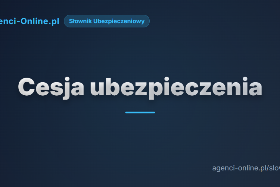 Cesja ubezpieczenia
