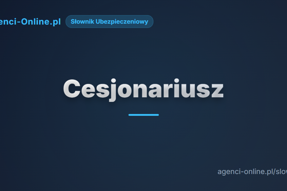 Cesjonariusz