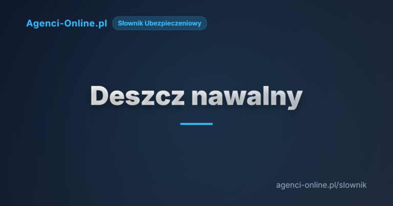 Deszcz nawalny