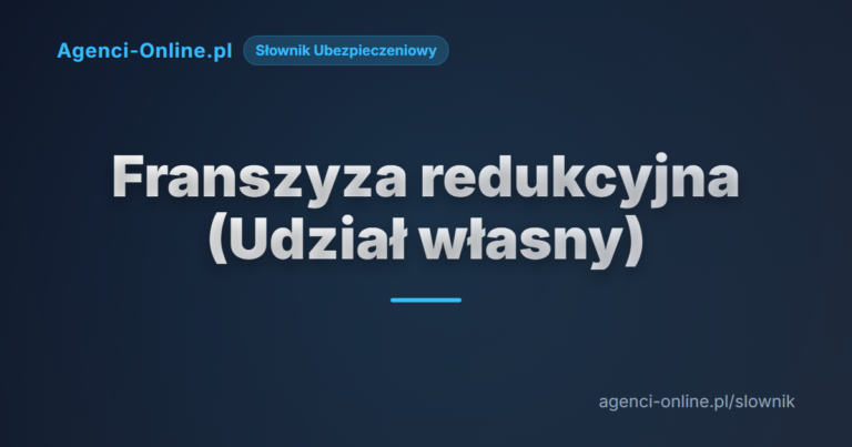 Franszyza redukcyjna (udział własny)