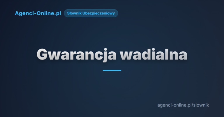Gwarancja wadialna