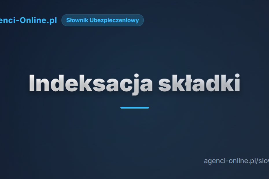 Indeksacja składki 9 Indeksacja składki