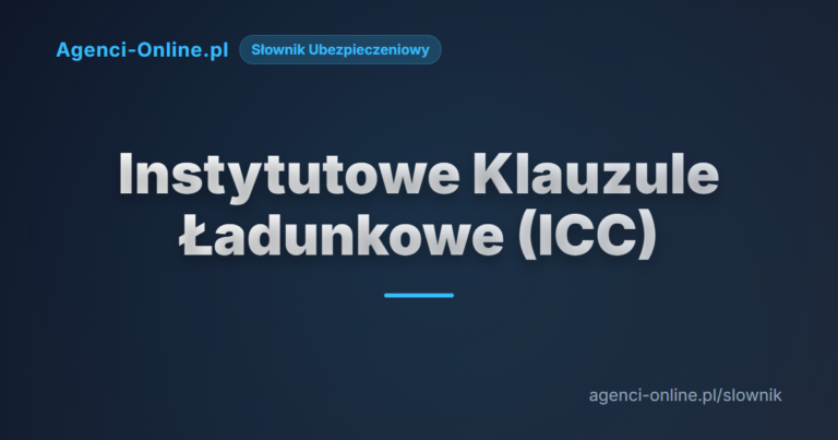 Instytutowe klauzule ładunkowe (ICC)