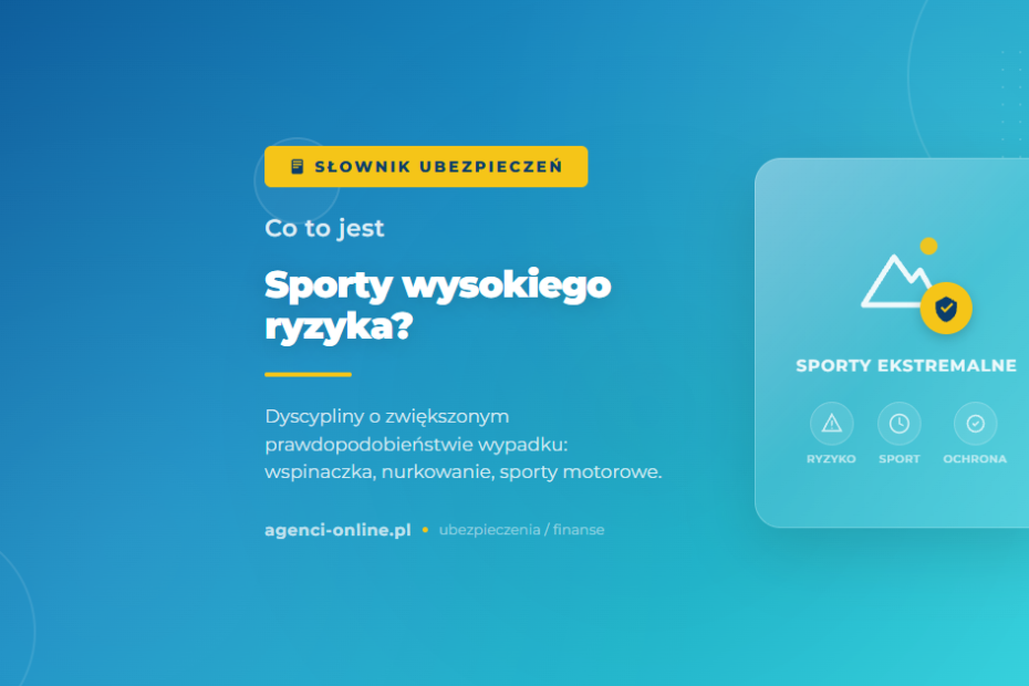 sporty wysokiego ryzyka