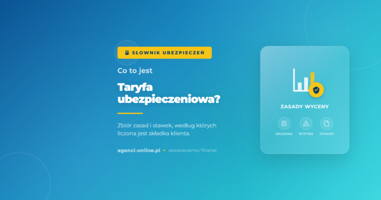 taryfa ubezpieczeniowa