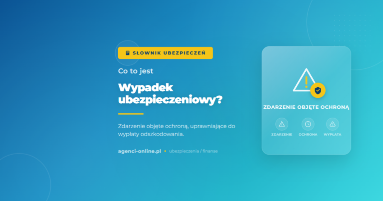 wypadek ubezpieczeniowy