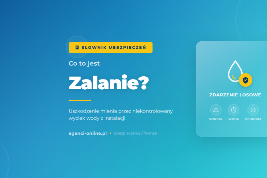 zalanie