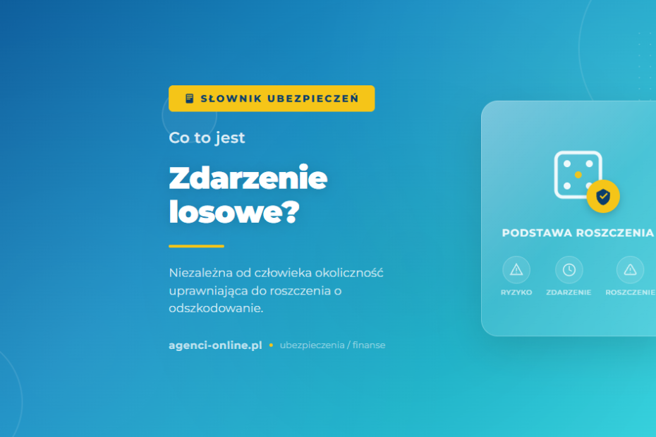 Zdarzenie losowe 1 zdarzenie losowe